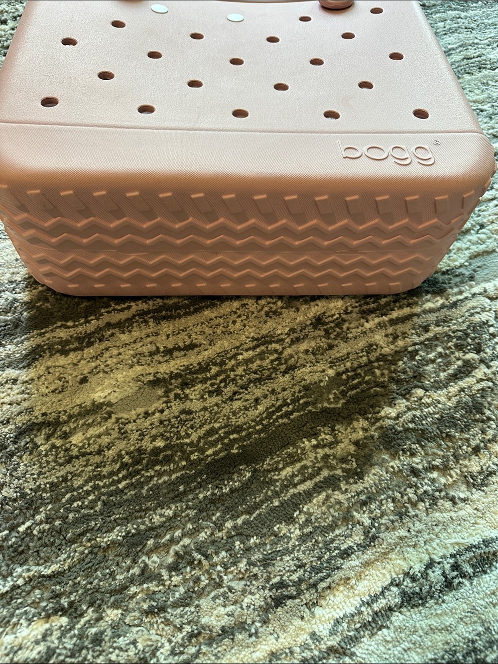 Bogg Pink/Mauve Perforated Tote Bag - Picture 6 of 9